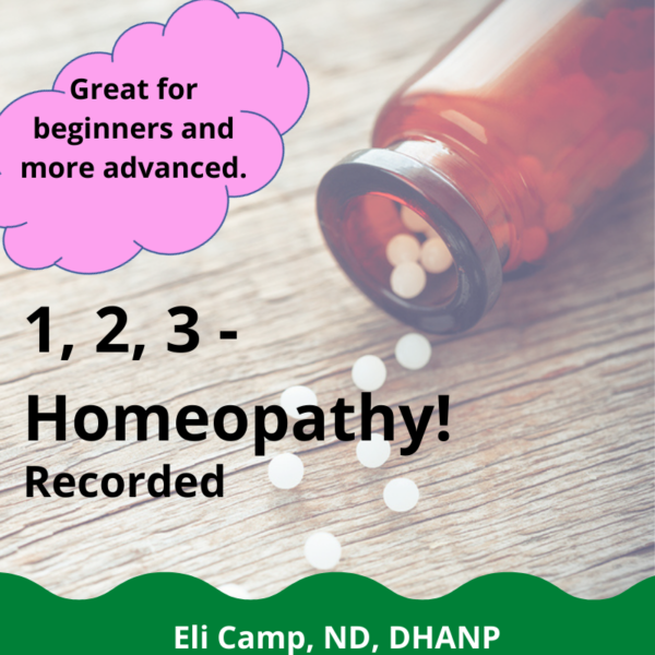 1, 2, 3 Homeopathy Course