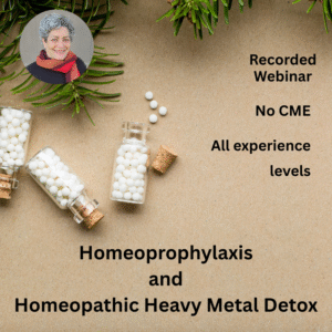 Homeoprophylaxis and Homeopathic Heavy Metal Detox